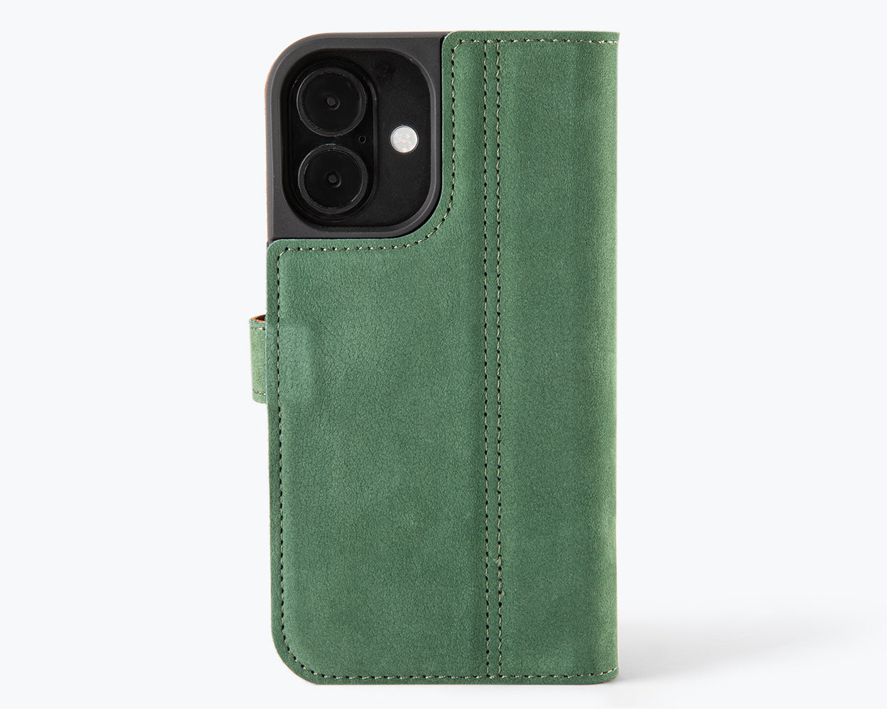 Apple iPhone 16 - Vintage Leather Wallet Phone Case