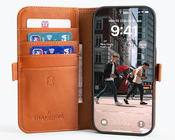 Apple iPhone 16 Pro | Leder-Handyhülle