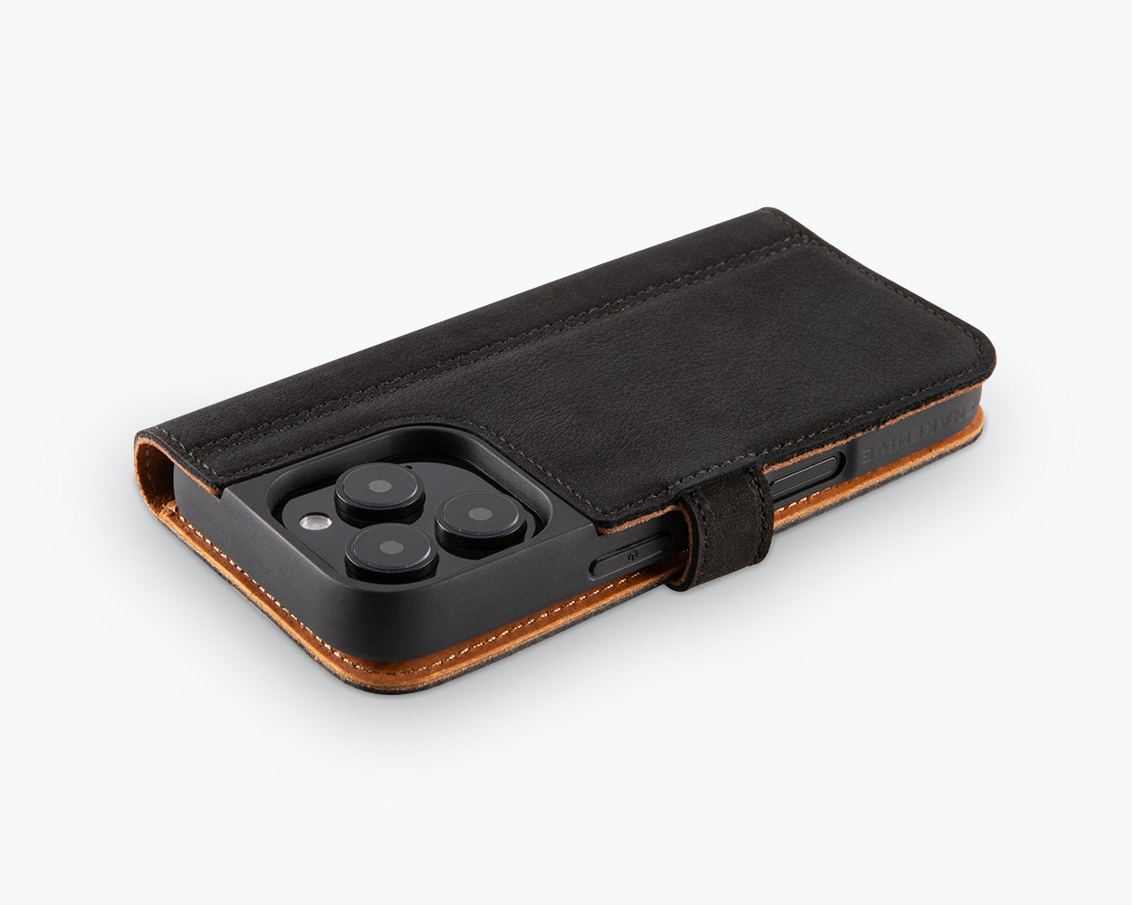 Apple iPhone 16 Pro - Vintage Leather Wallet Phone Case