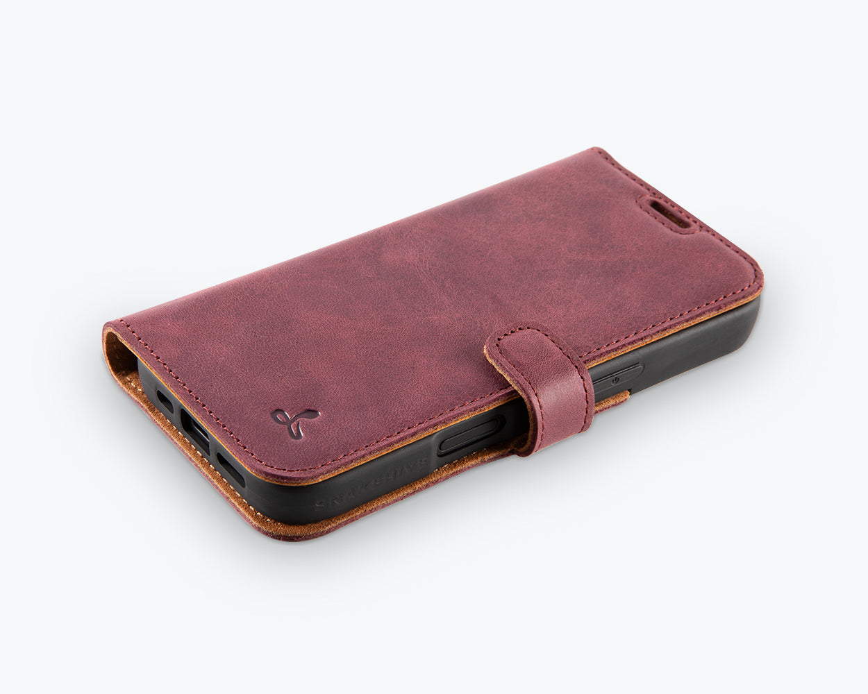 Apple iPhone 16 Pro - Vintage Leather Wallet Phone Case