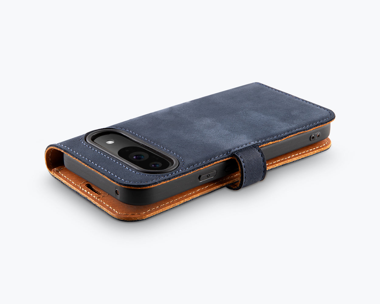 Google Pixel 9 Pro XL - Vintage Leather Wallet Phone Case