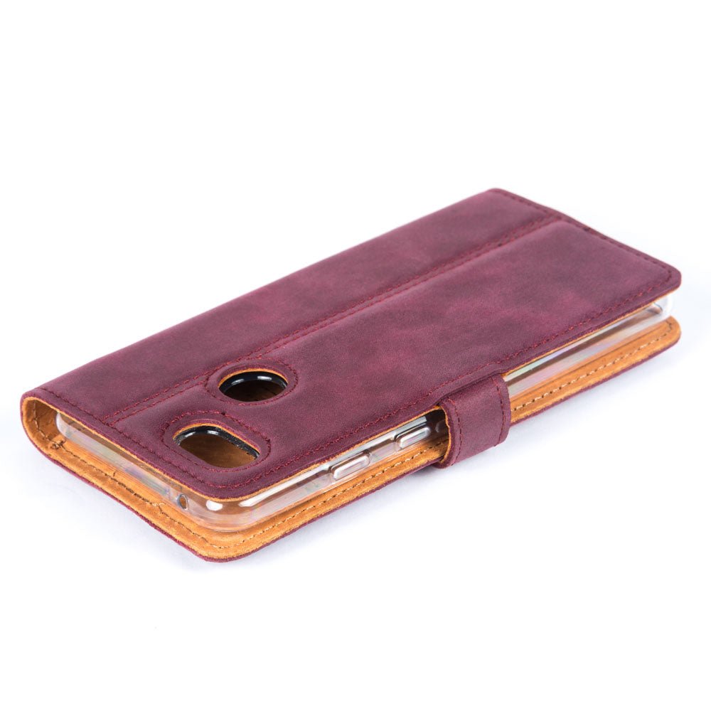 Google Pixel 3 - Vintage Leather Wallet Phone Case