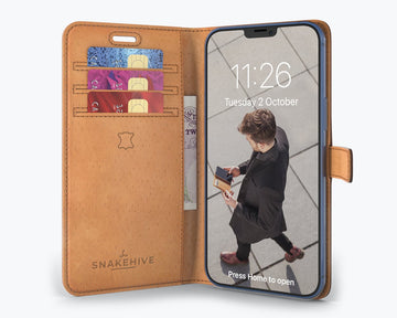 Apple iPhone 12 Pro | Leder-Wallet-Hülle