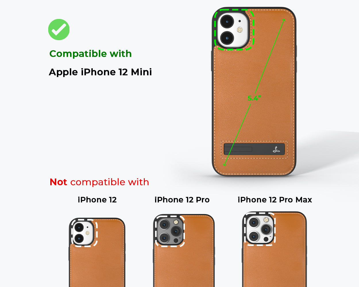 Metro Leather Case - Apple iPhone 12