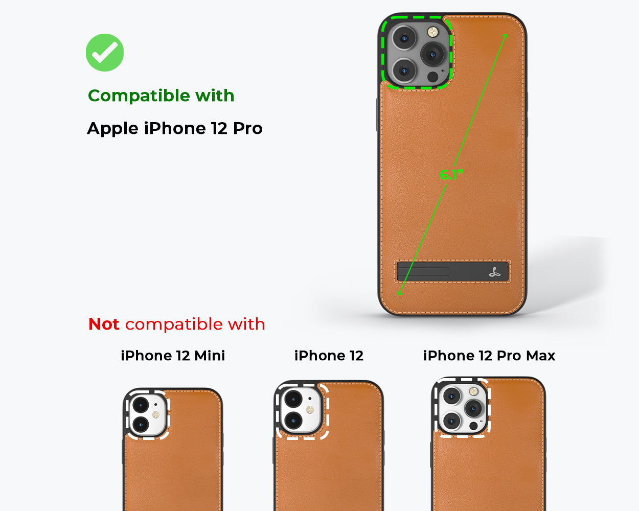 Metro Leather Case - Apple iPhone 12 Pro