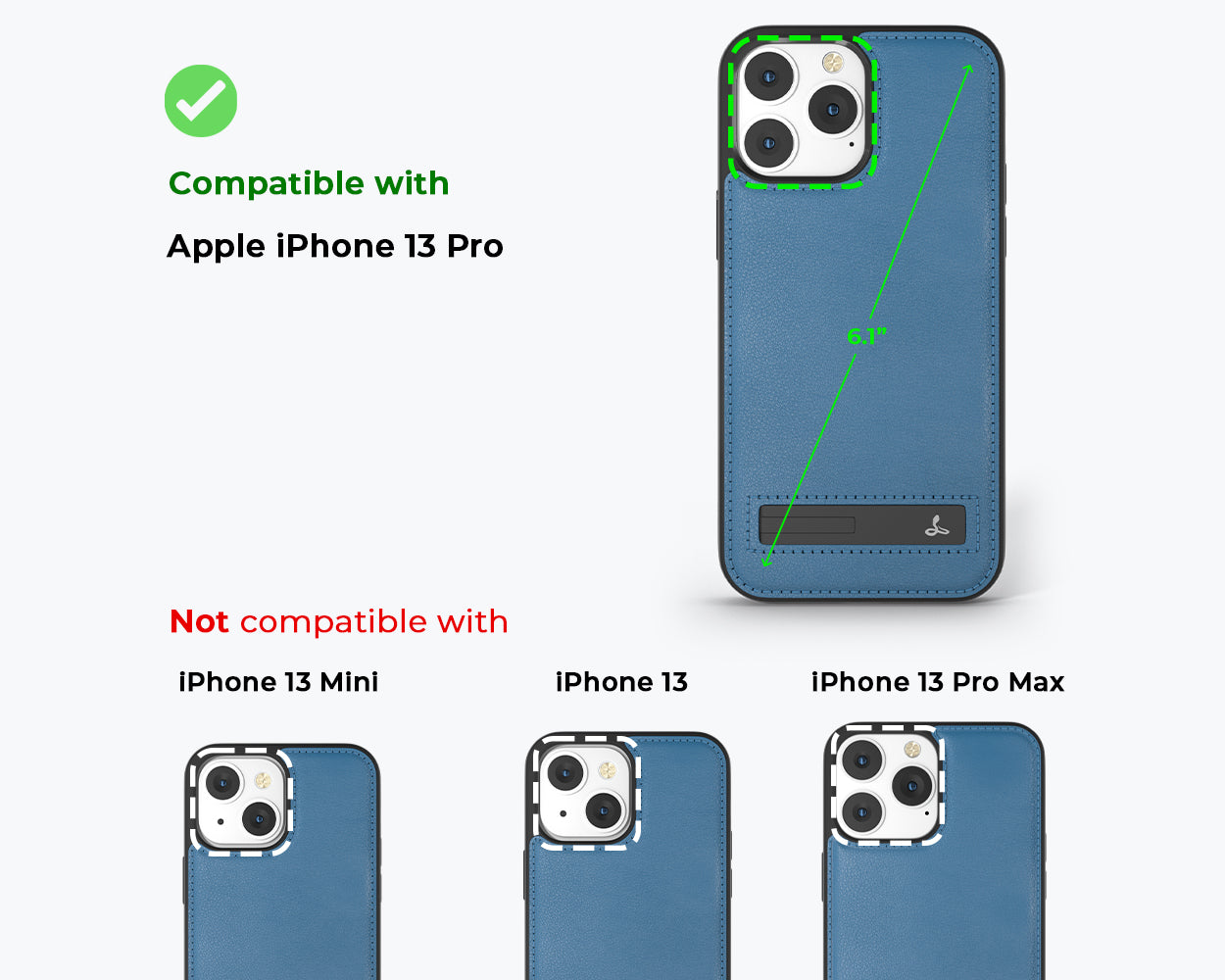 Metro Leather Case - Apple iPhone 13 Pro