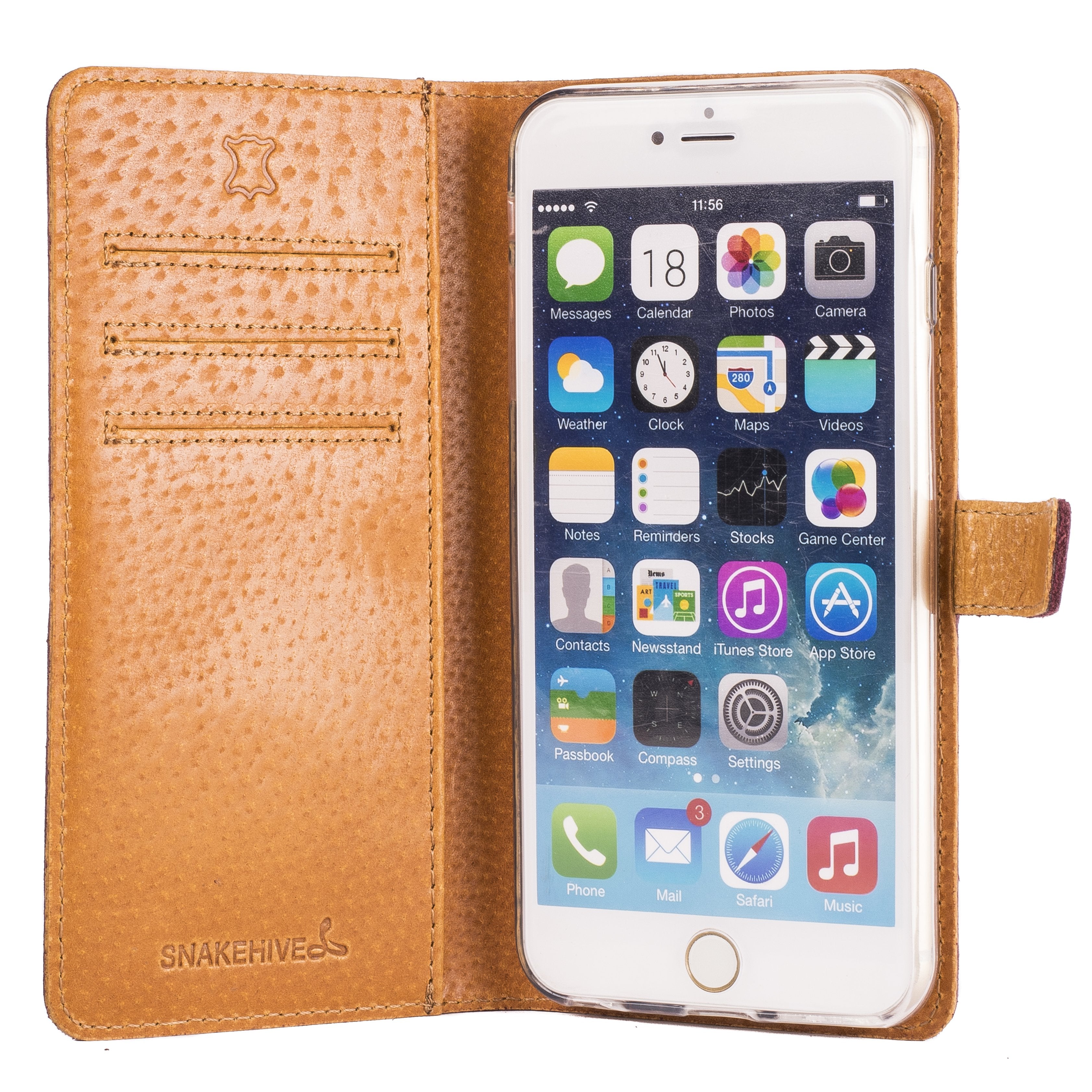 Vintage Leather Wallet - Apple iPhone 6/6S Plus