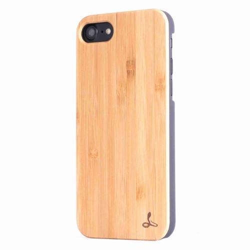 Bamboo Wood Back Case - Apple iPhone 8 - Snakehive