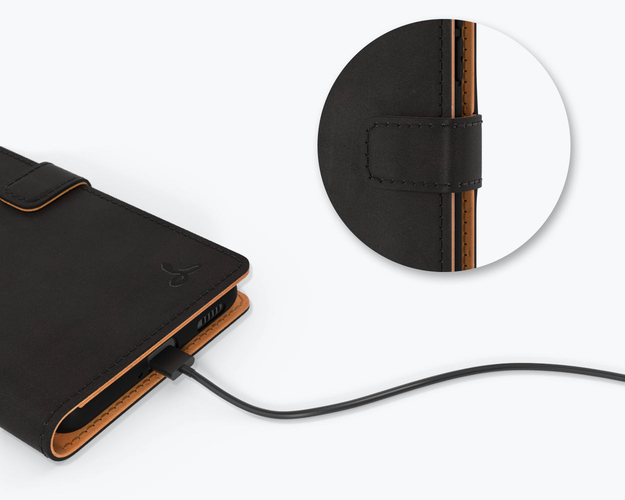 Samsung Galaxy A53 - Vintage Leather Wallet Phone Case