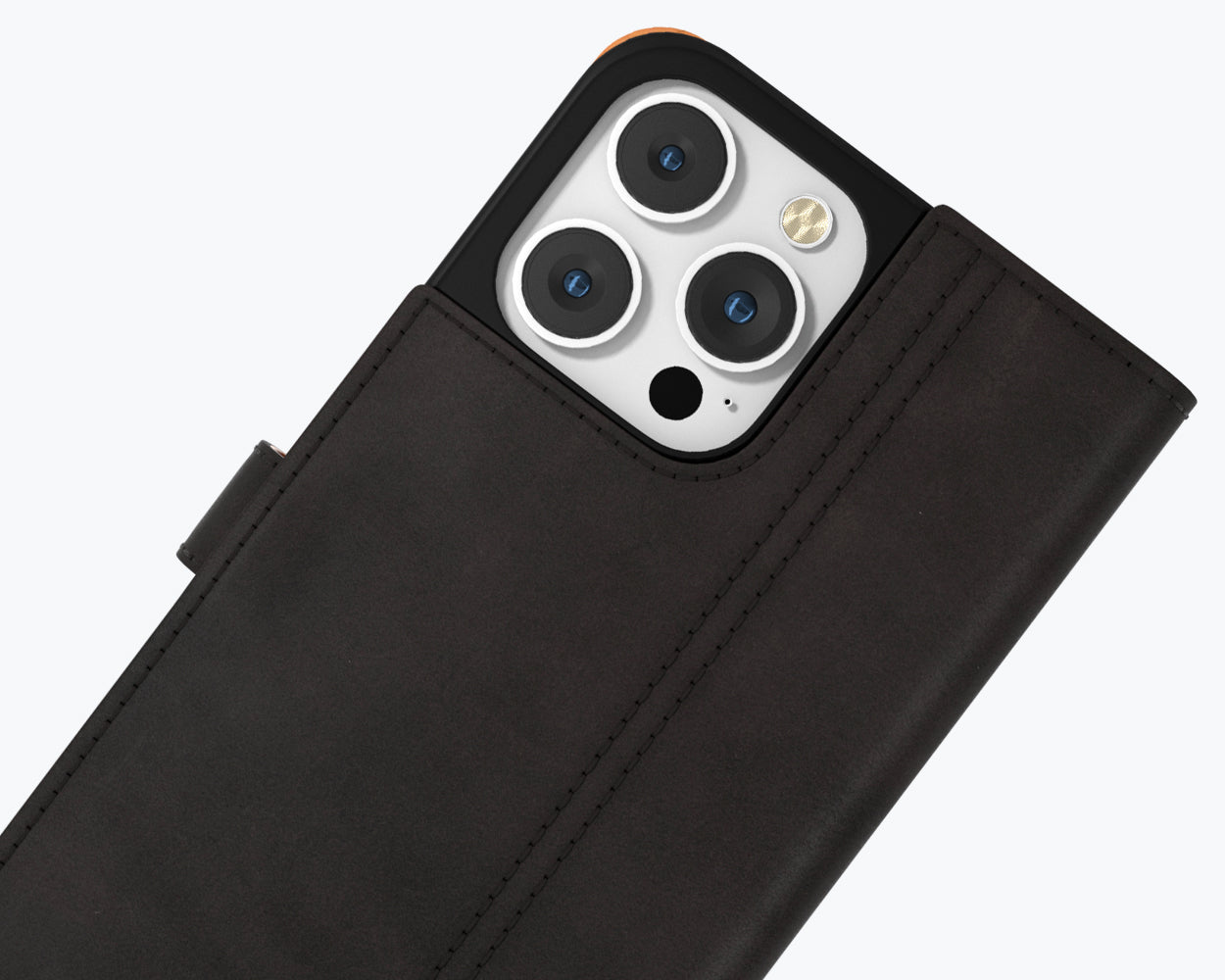 Apple iPhone 14 Pro - Vintage Leather Wallet Phone Case