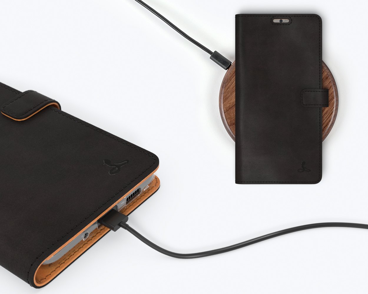 Samsung Galaxy S20 Ultra - Vintage Leather Wallet Phone Case