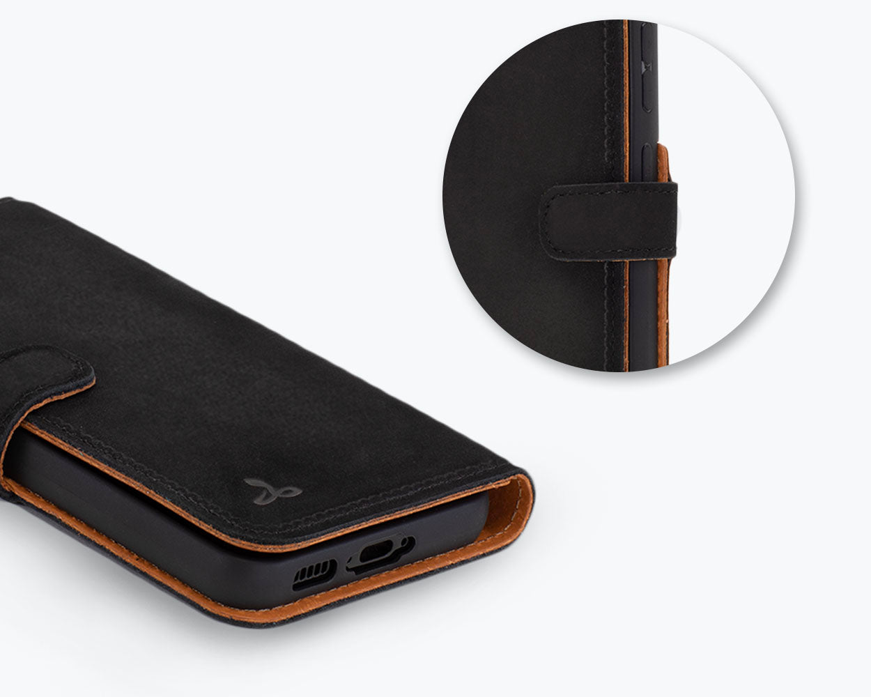 Samsung Galaxy S23 - Vintage Leather Wallet Phone Case