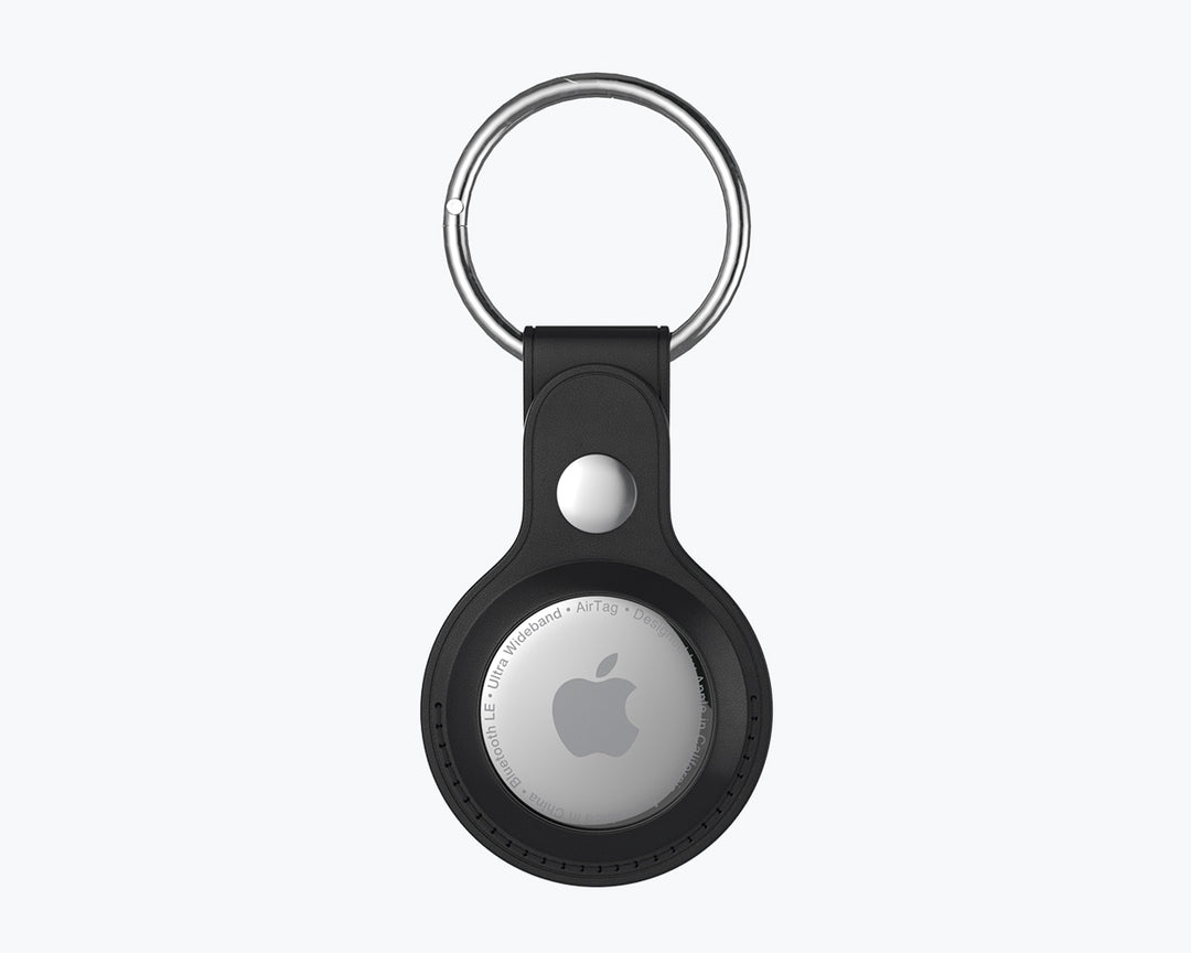 Metro Leather Apple Air Tag Case - Snakehive Metro Leather Apple Air Tag Case - Snakehive