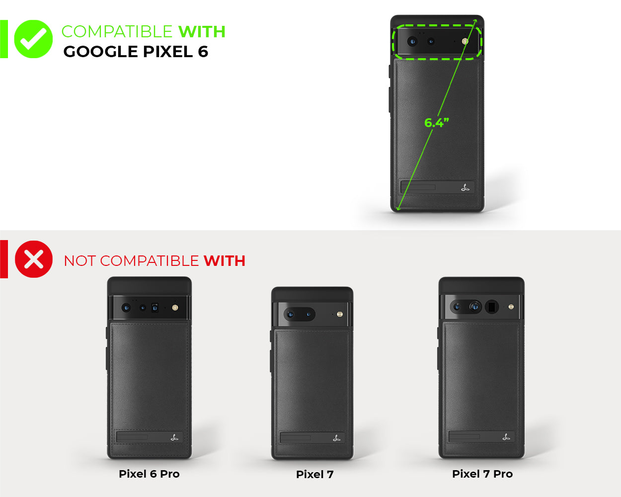 Metro Leather Case - Google Pixel 6