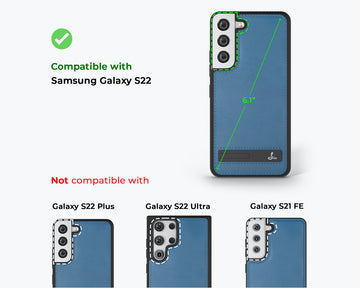 Samsung Galaxy S22 | Leder-Handyhülle