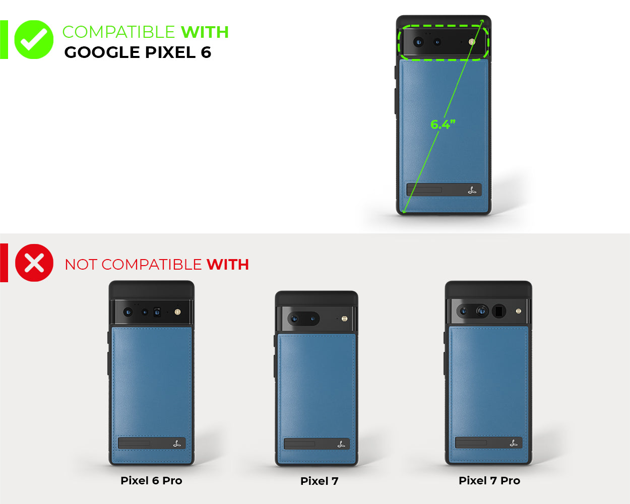 Metro Leather Case - Google Pixel 6
