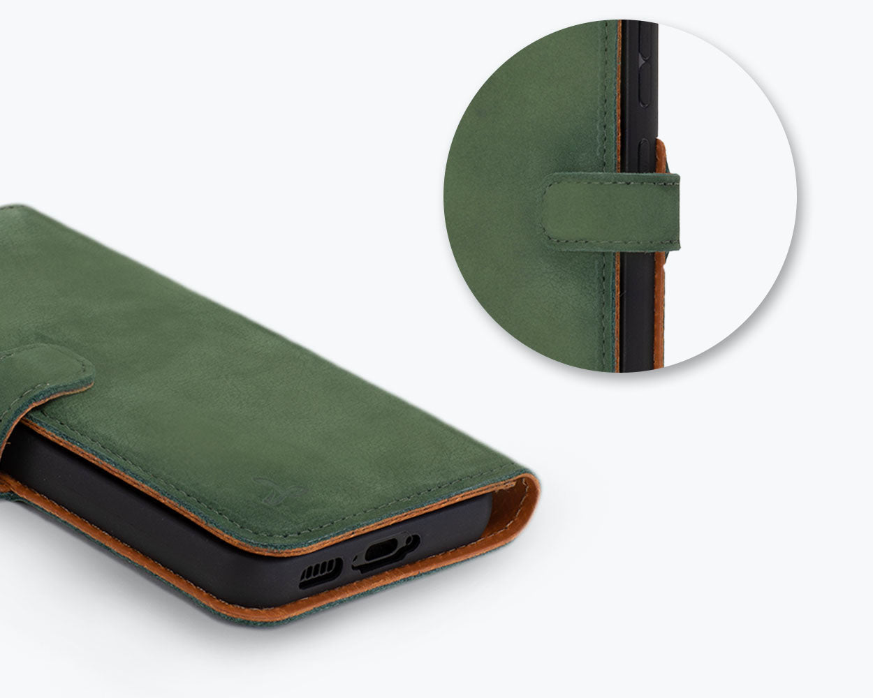 Samsung Galaxy S23 - Vintage Leather Wallet Phone Case