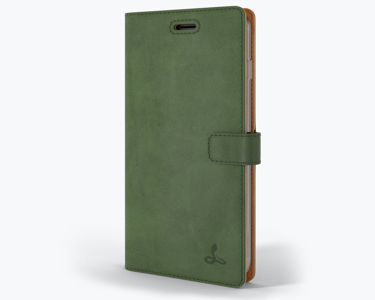 Apple iPhone 8 Plus - Vintage Leather Wallet Phone Case