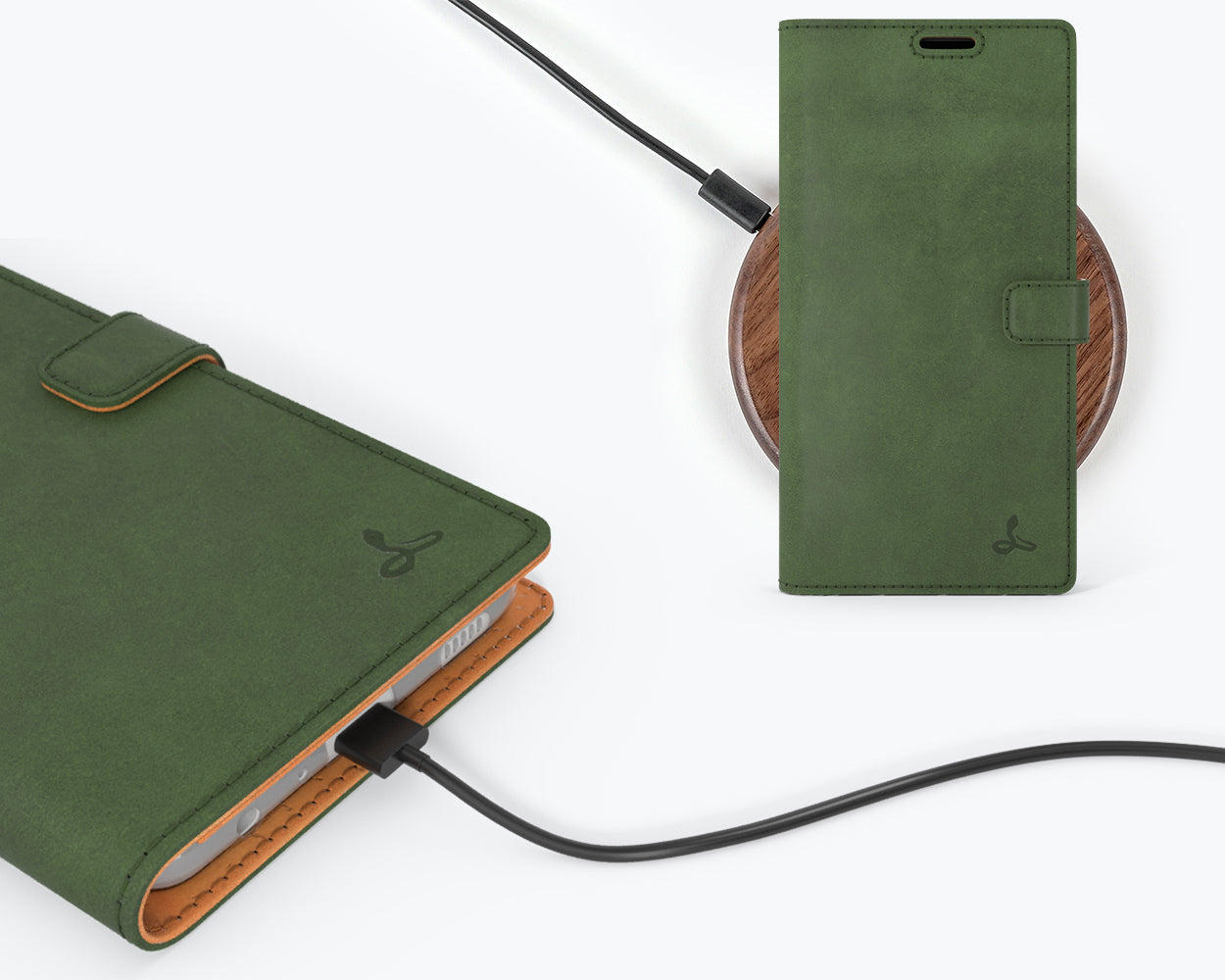 Samsung Galaxy A52/A52S - Vintage Leather Wallet Phone Case