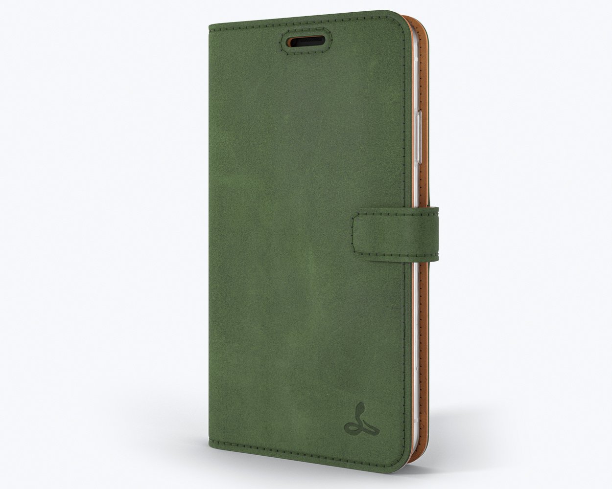 Apple iPhone XR - Vintage Leather Wallet Phone Case