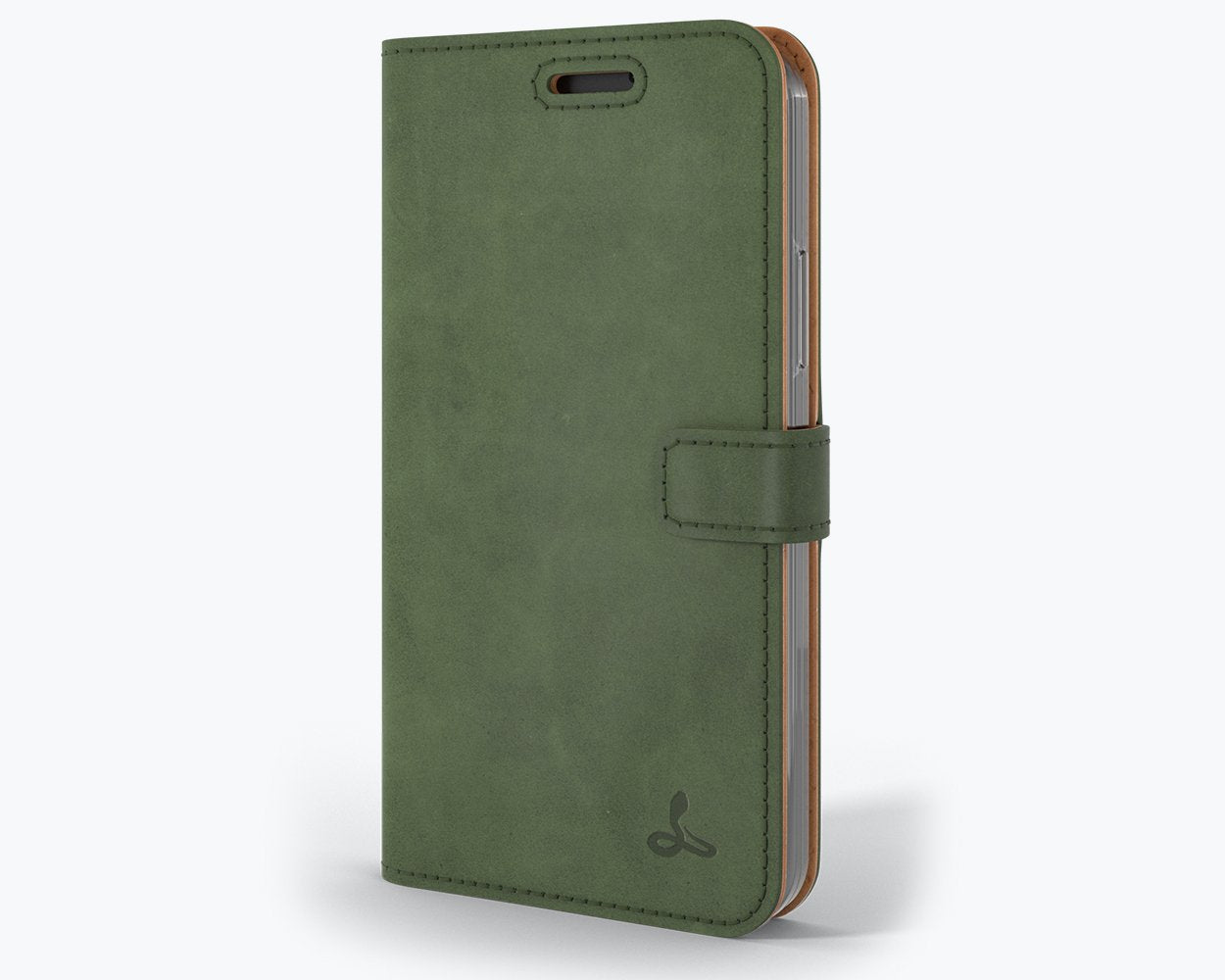 Apple iPhone 12 - Vintage Leather Wallet Phone Case