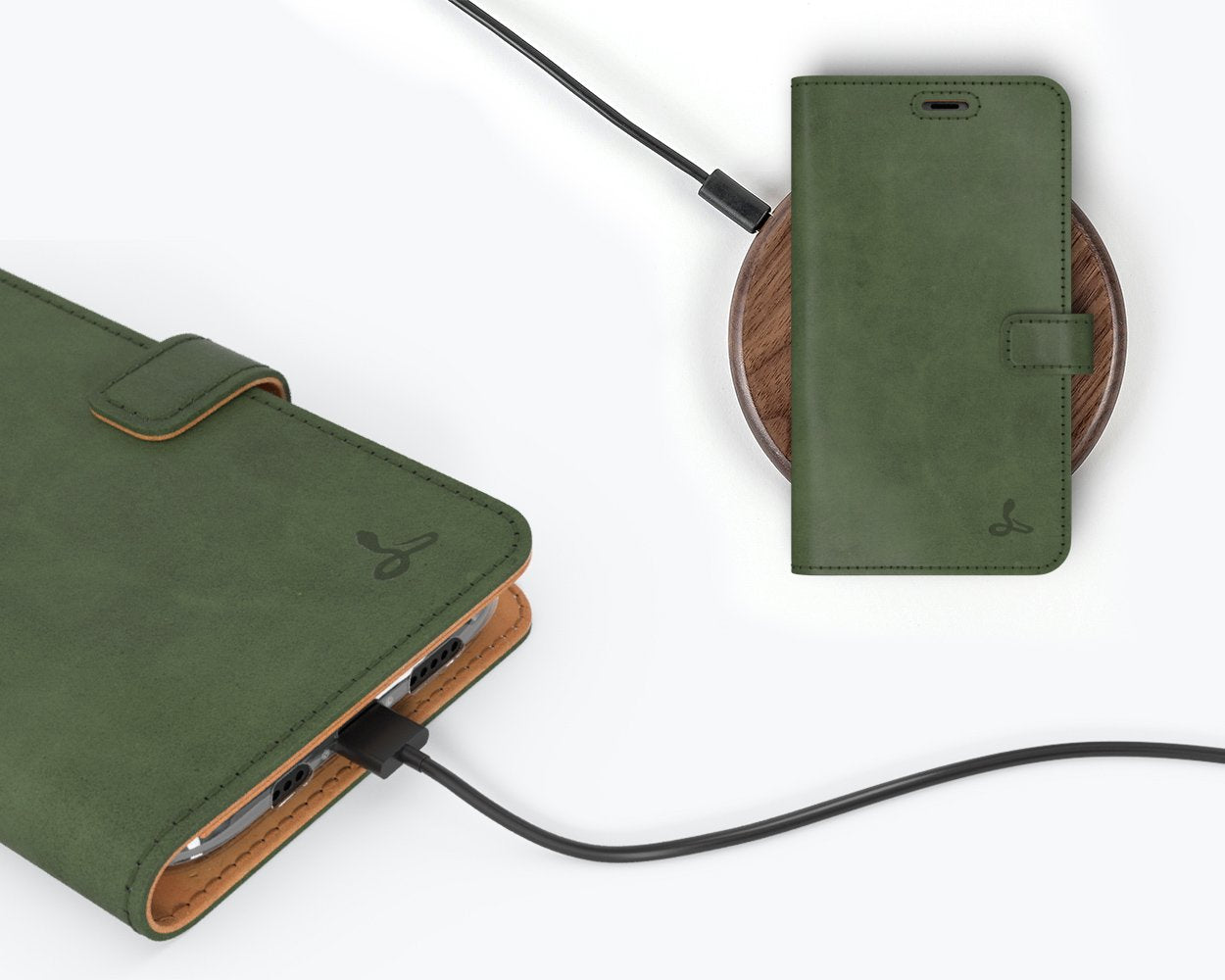 Apple iPhone 11 Pro Max - Vintage Leather Wallet Phone Case