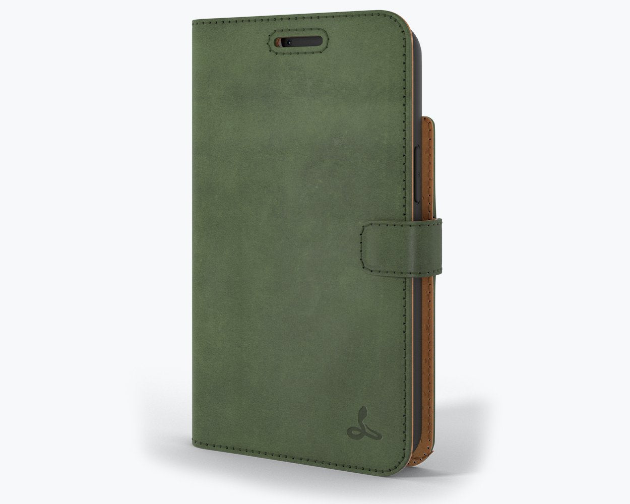 Apple iPhone 13 Mini - Vintage Leather Wallet Phone Case