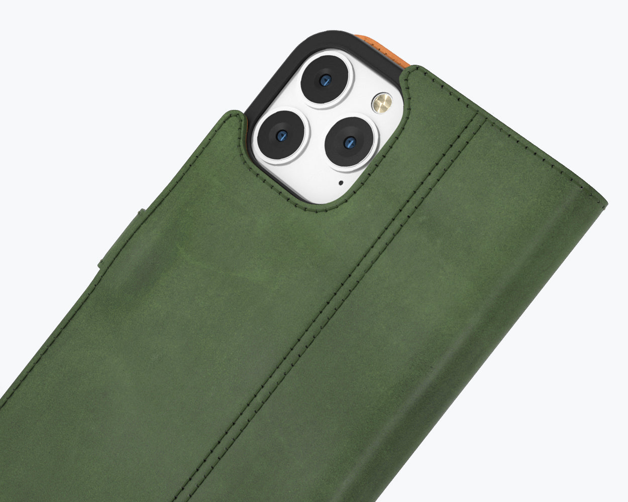 Apple iPhone 13 Pro Max - Vintage Leather Wallet Phone Case
