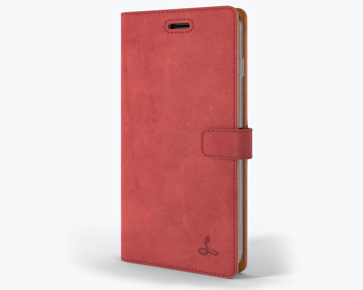 Apple iPhone 8 Plus - Vintage Leather Wallet Phone Case