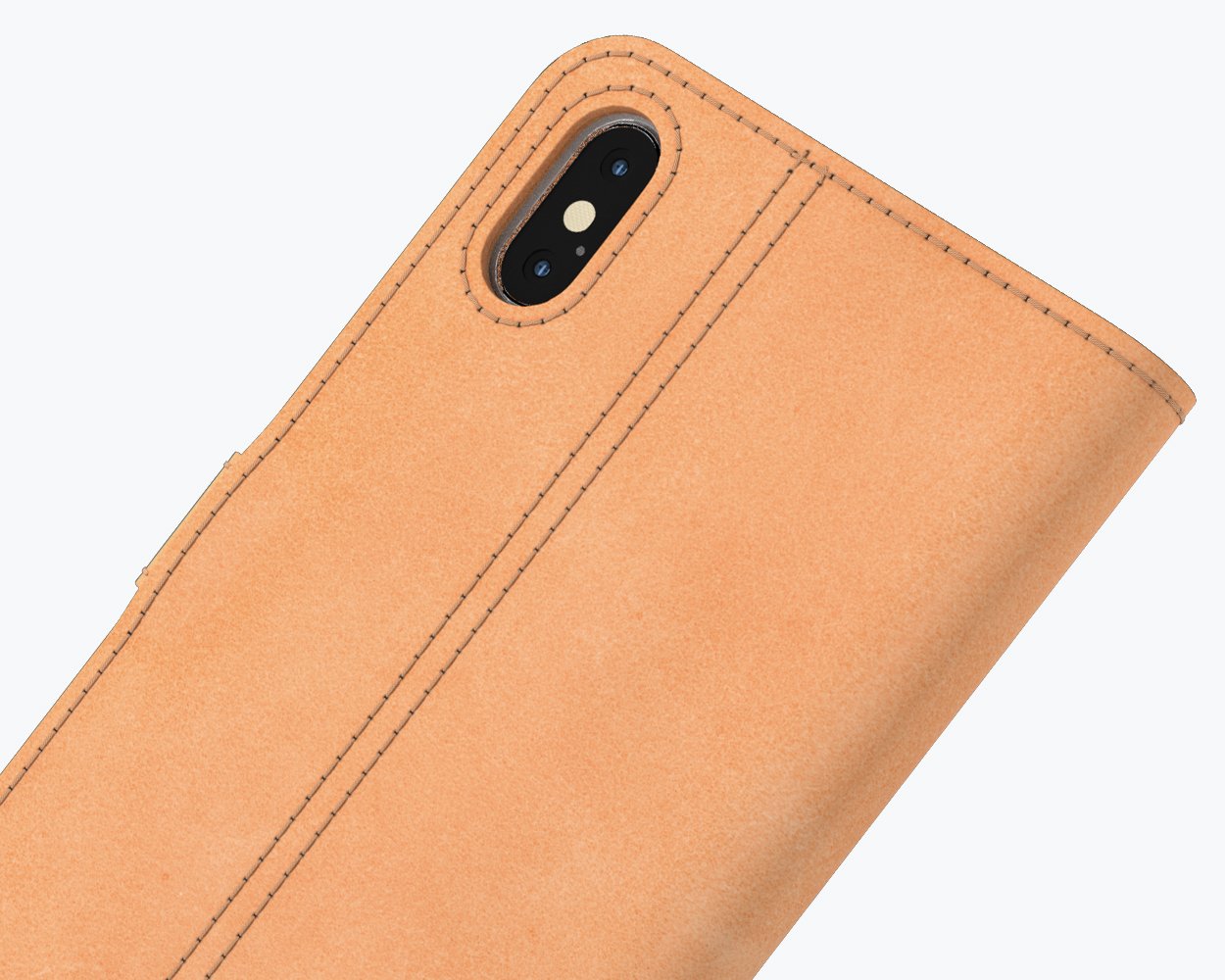 Vintage Leather Wallet - Apple iPhone XS Max