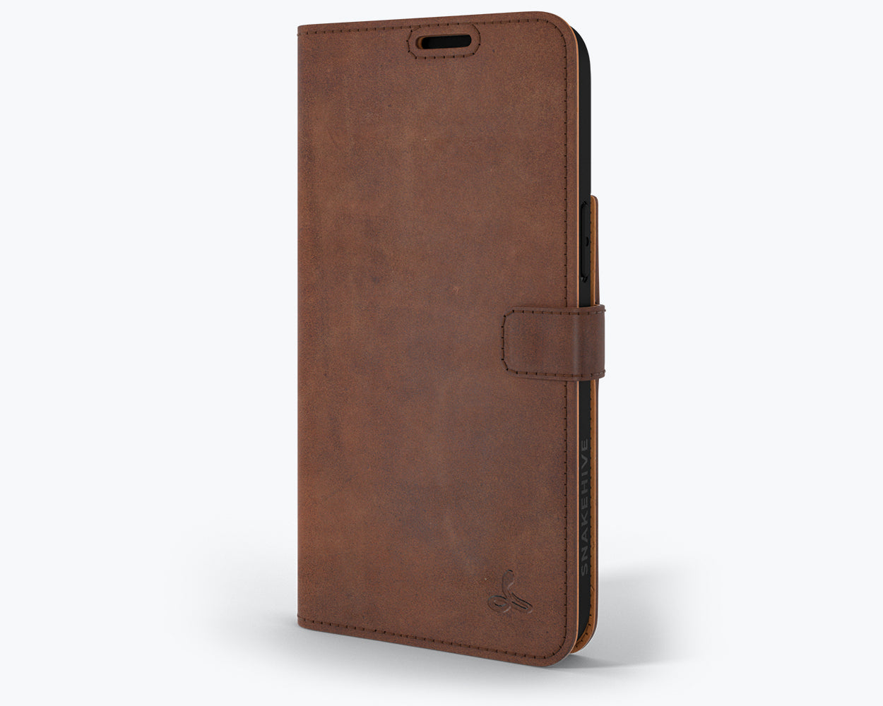 Apple iPhone 14 Pro Max - Vintage Leather Wallet Phone Case