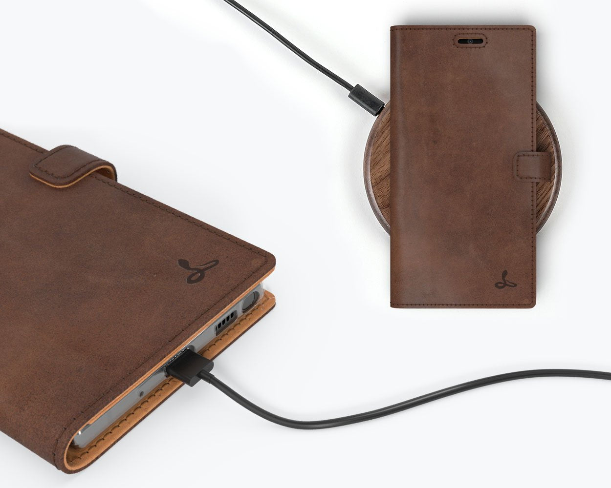 Vintage Leather Wallet - Samsung Galaxy Note 20