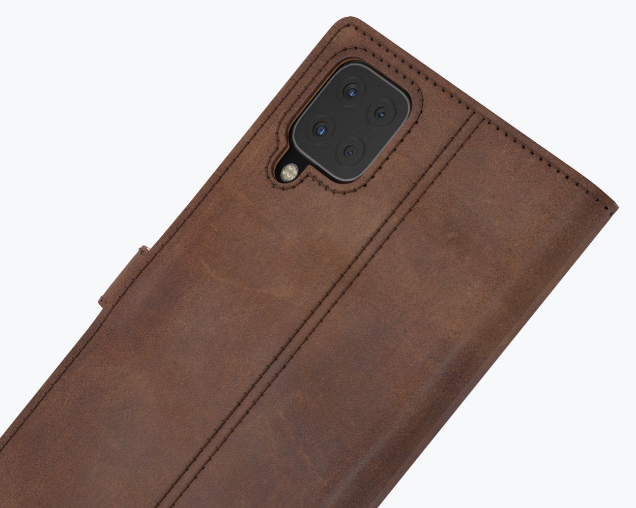 Vintage Leather Wallet - Samsung Galaxy A12