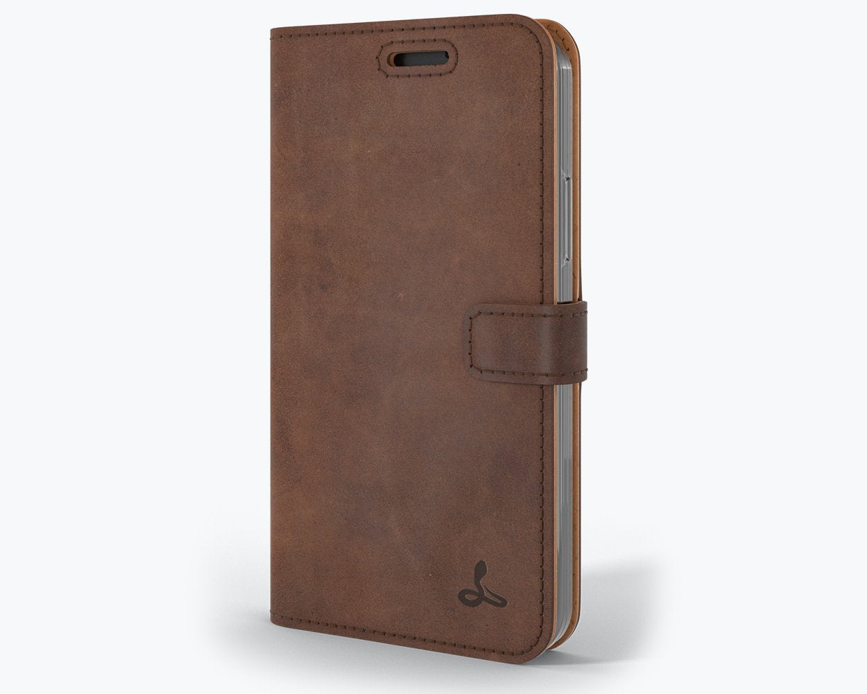 Apple iPhone 12 - Vintage Leather Wallet Phone Case