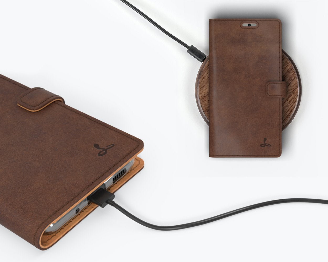 Vintage Leather Wallet - Samsung Galaxy S20