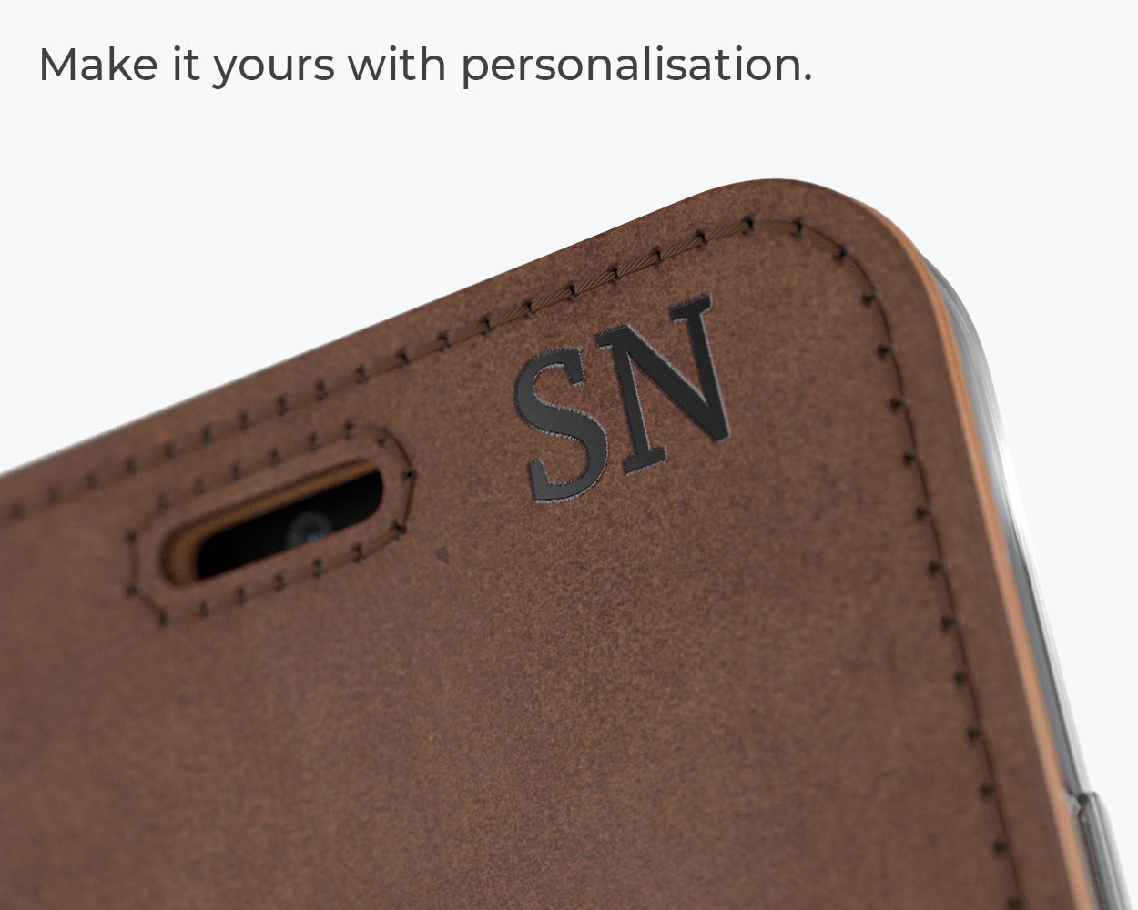 Samsung Galaxy S21 Ultra - Vintage Leather Wallet Phone Case