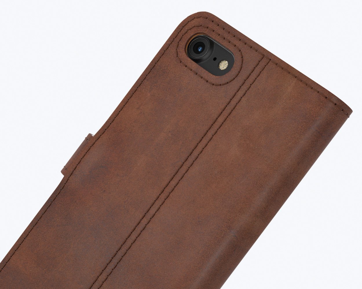 Apple iPhone 7 - Vintage Leather Wallet Phone Case