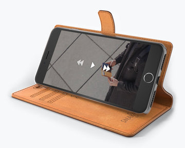 Vintage Leder Wallet Case für Apple iPhone 7 Plus