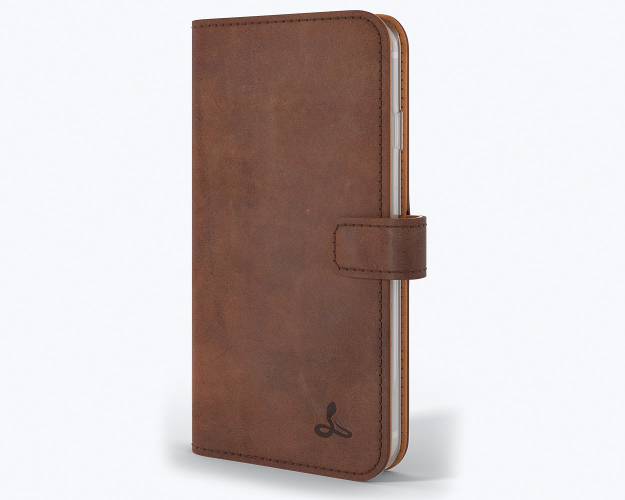 Apple iPhone 6/6S - Vintage Leather Wallet Phone Case