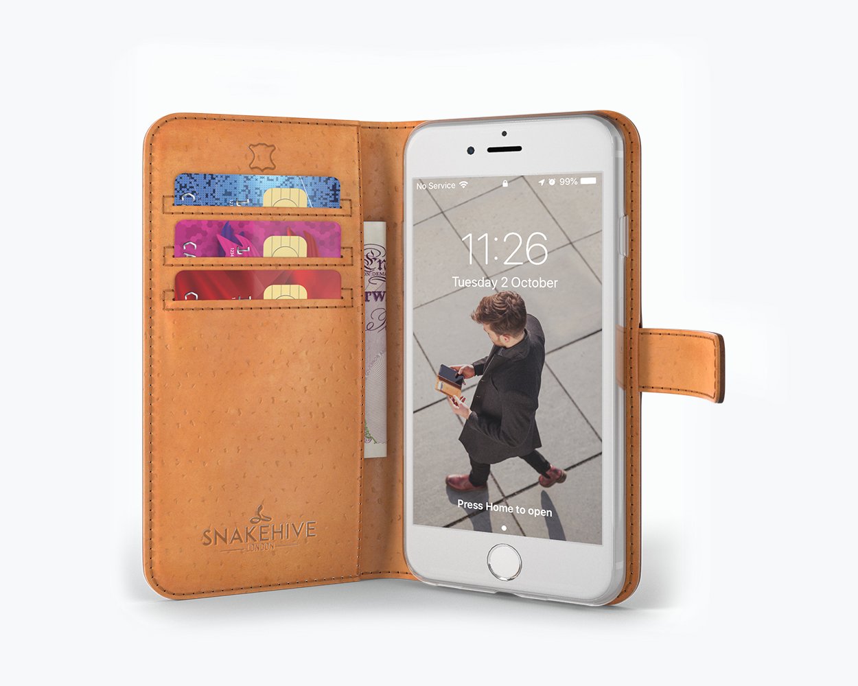 Vintage Leather Wallet - Apple iPhone 6/6S