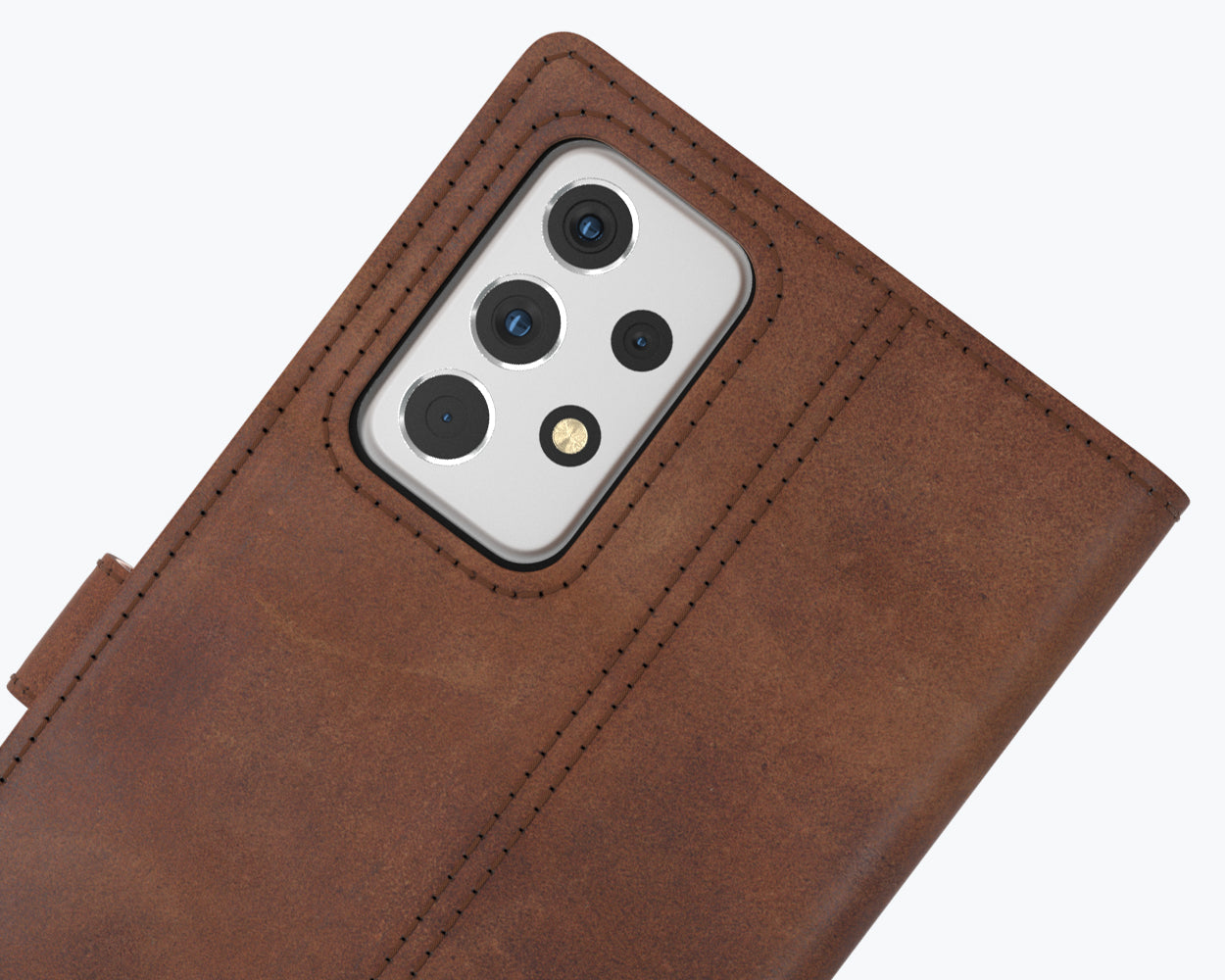 Vintage Leather Wallet - Samsung Galaxy A52S