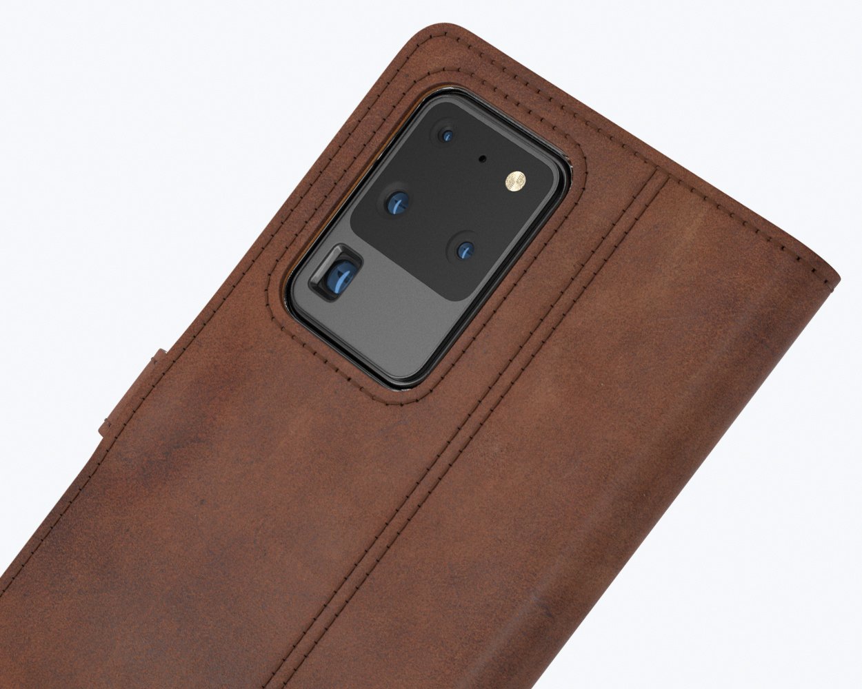 Vintage Leather Wallet - Samsung Galaxy S20 Ultra