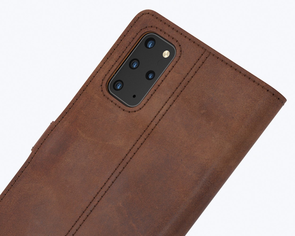 Vintage Leather Wallet - Samsung Galaxy S20 Plus