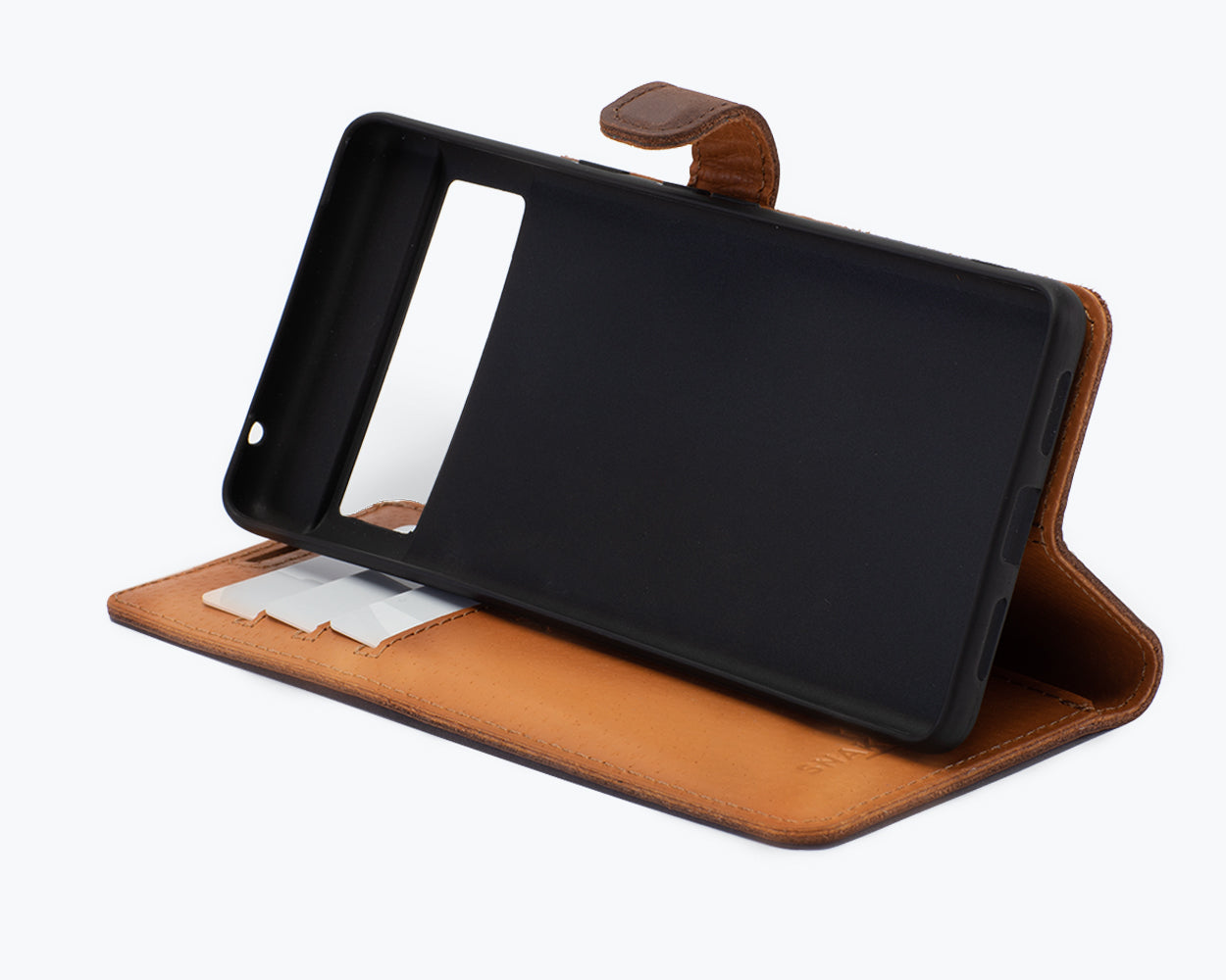 Google Pixel 7 Pro - Vintage Leather Wallet Phone Case