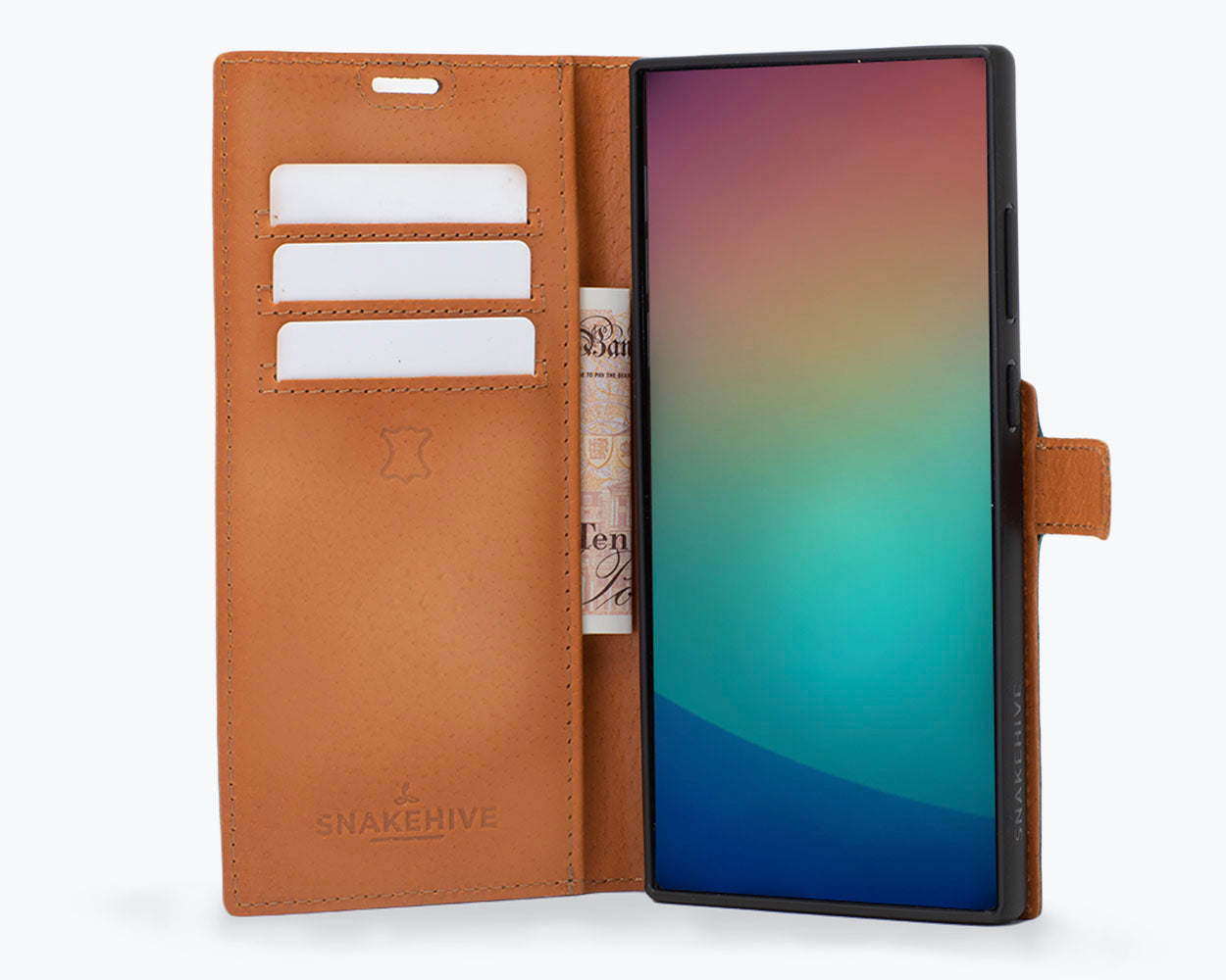 Samsung Galaxy S23 Ultra - Vintage Leather Wallet