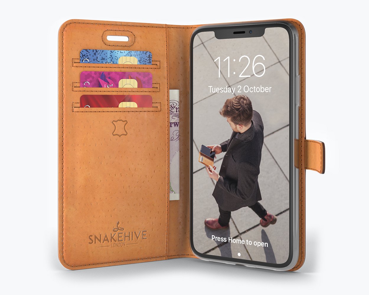 Vintage Leather Wallet - Apple iPhone 11