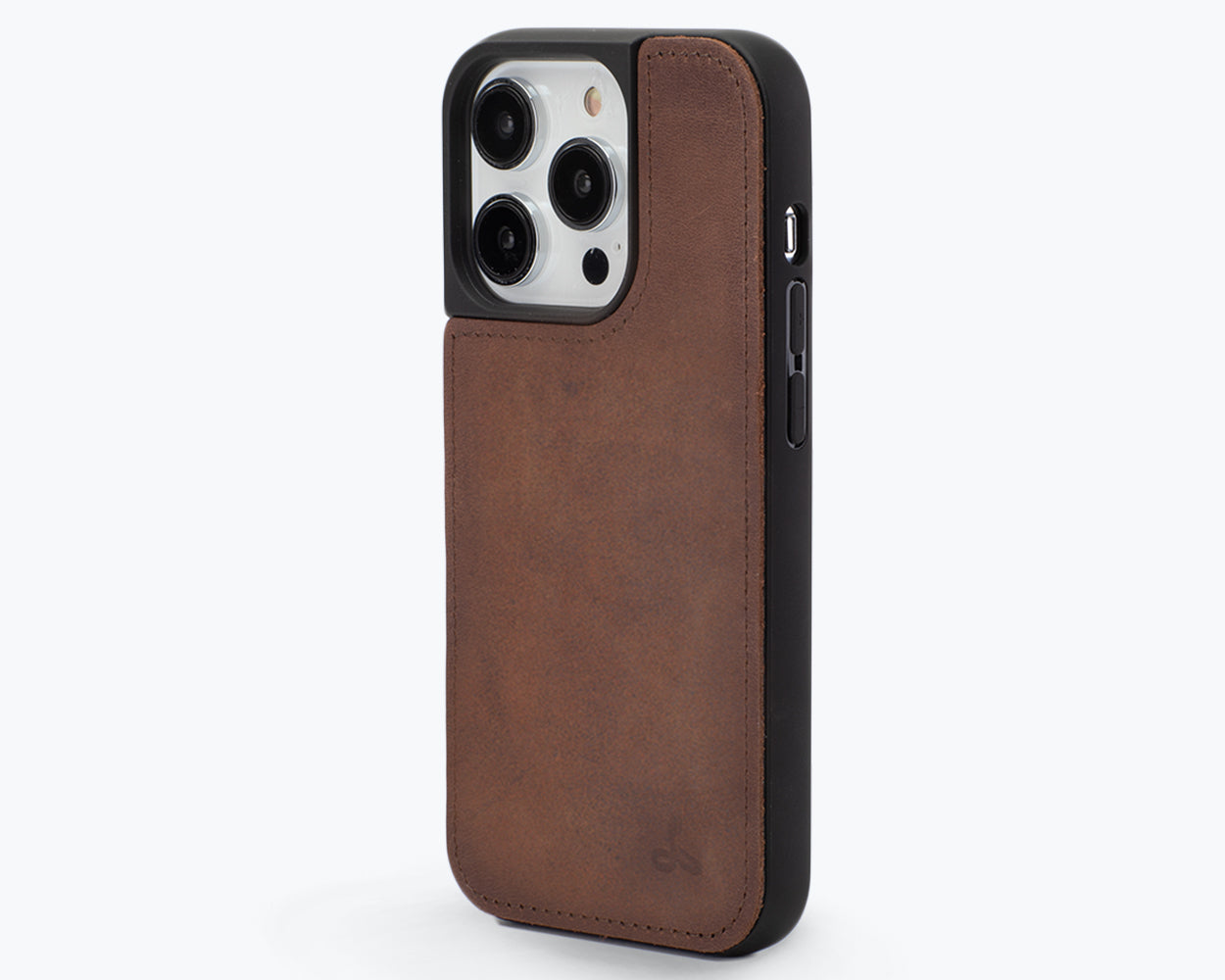 Vintage Leather Back Case - Apple iPhone 14 Pro