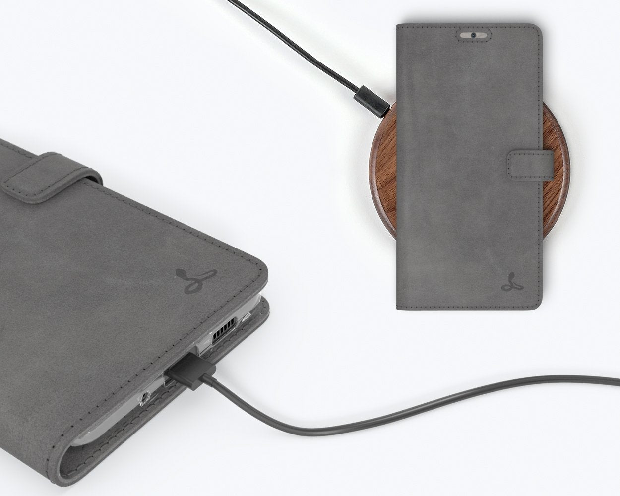 Samsung Galaxy S20 Ultra - Vintage Leather Wallet Phone Case