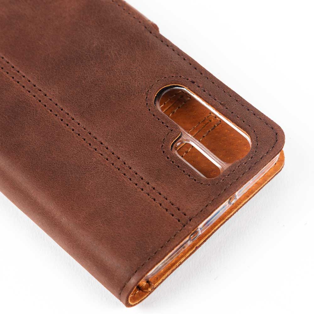 Vintage Leather Wallet - Huawei P30 Pro