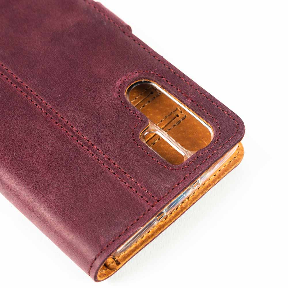 Vintage Leather Wallet - Huawei P30 Pro